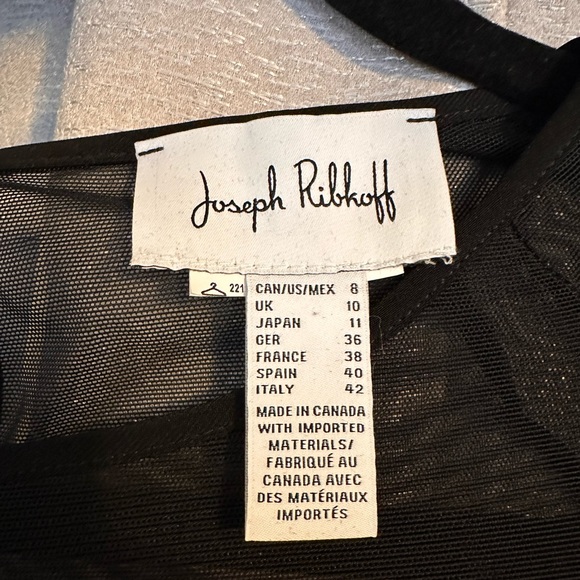 Joseph Ribkoff Luxe Sheer Bell Sleeve Blouse - Picture 8 of 11